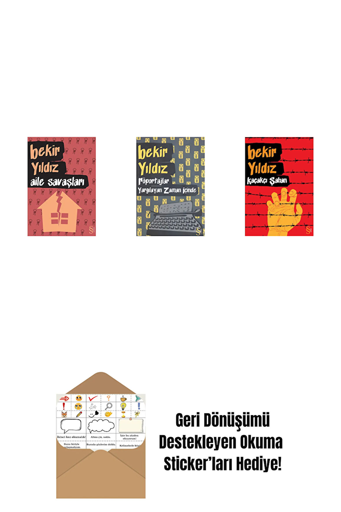 Aile Savaşları + Röportajlar: Yargılayan Zaman İçinde + Kaçakçı Şahan + Okuma Sticker'ları