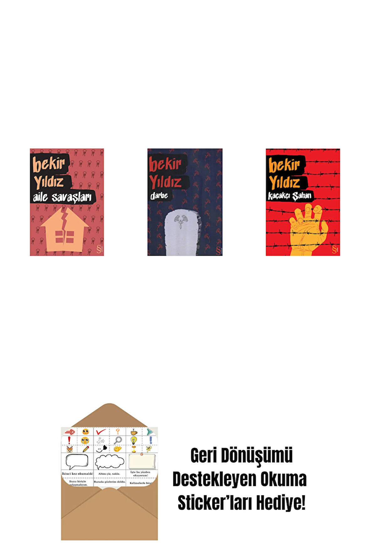 Aile Savaşları + Darbe + Kaçakçı Şahan + Okuma Sticker'ları