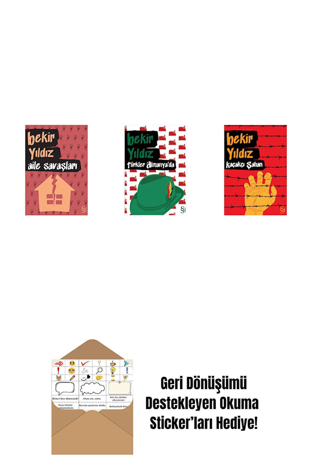 Aile Savaşları + Türkler Almanya'da + Kaçakçı Şahan + Okuma Sticker'ları