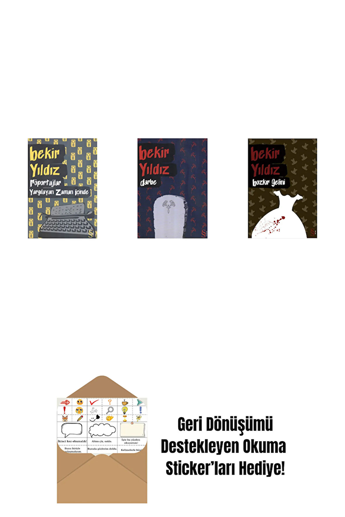 Röportajlar: Yargılayan Zaman İçinde + Darbe + Bozkır Gelini + Okuma Sticker'ları