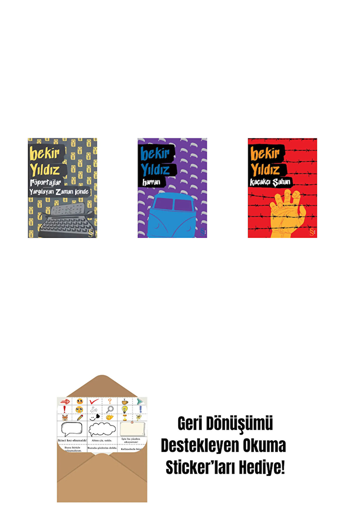 Röportajlar: Yargılayan Zaman İçinde + Harran + Kaçakçı Şahan + Okuma Sticker'ları