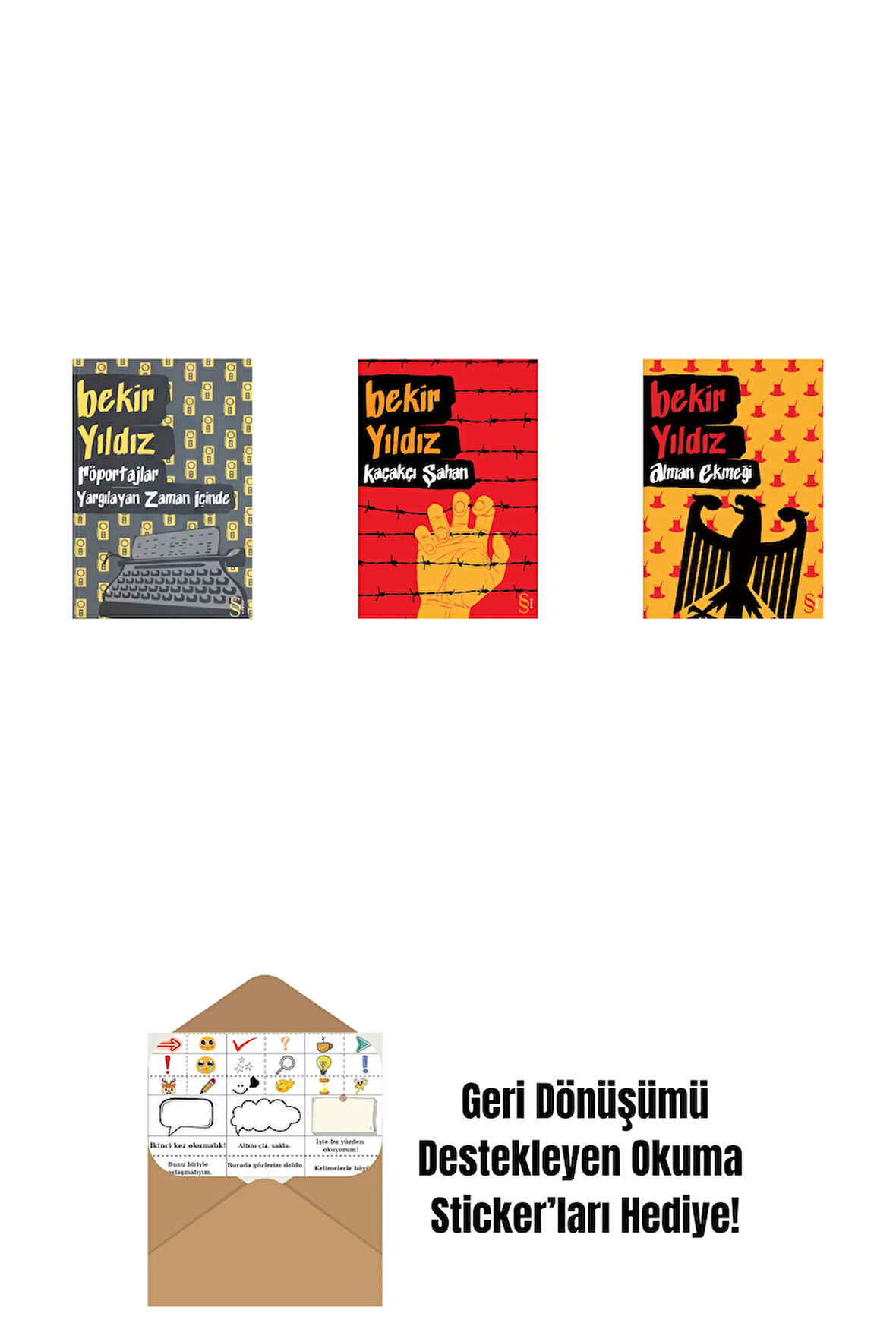 Röportajlar: Yargılayan Zaman İçinde + Kaçakçı Şahan + Alman Ekmeği + Okuma Sticker'ları