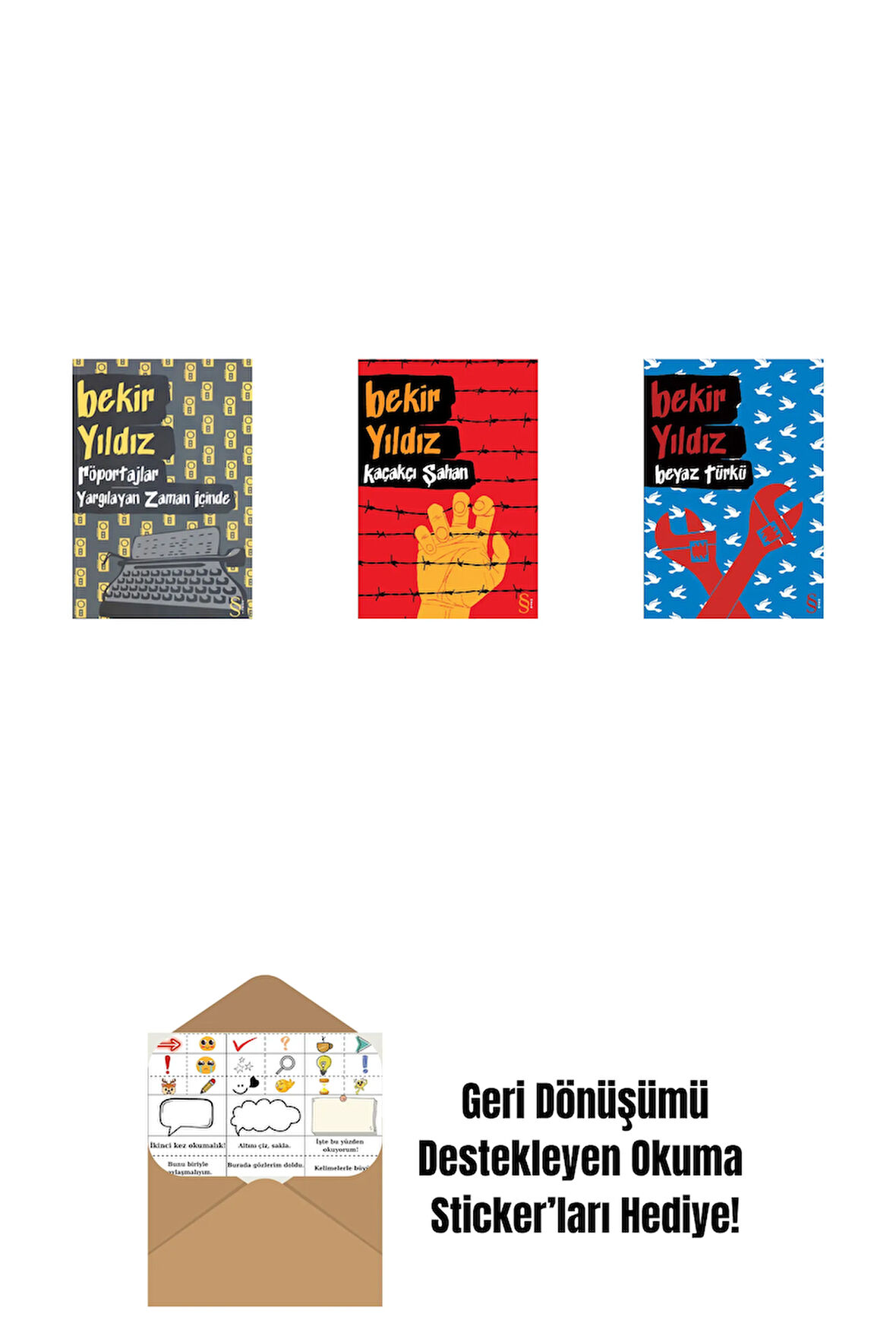 Röportajlar: Yargılayan Zaman İçinde + Kaçakçı Şahan + Beyaz Türkü + Okuma Sticker'ları