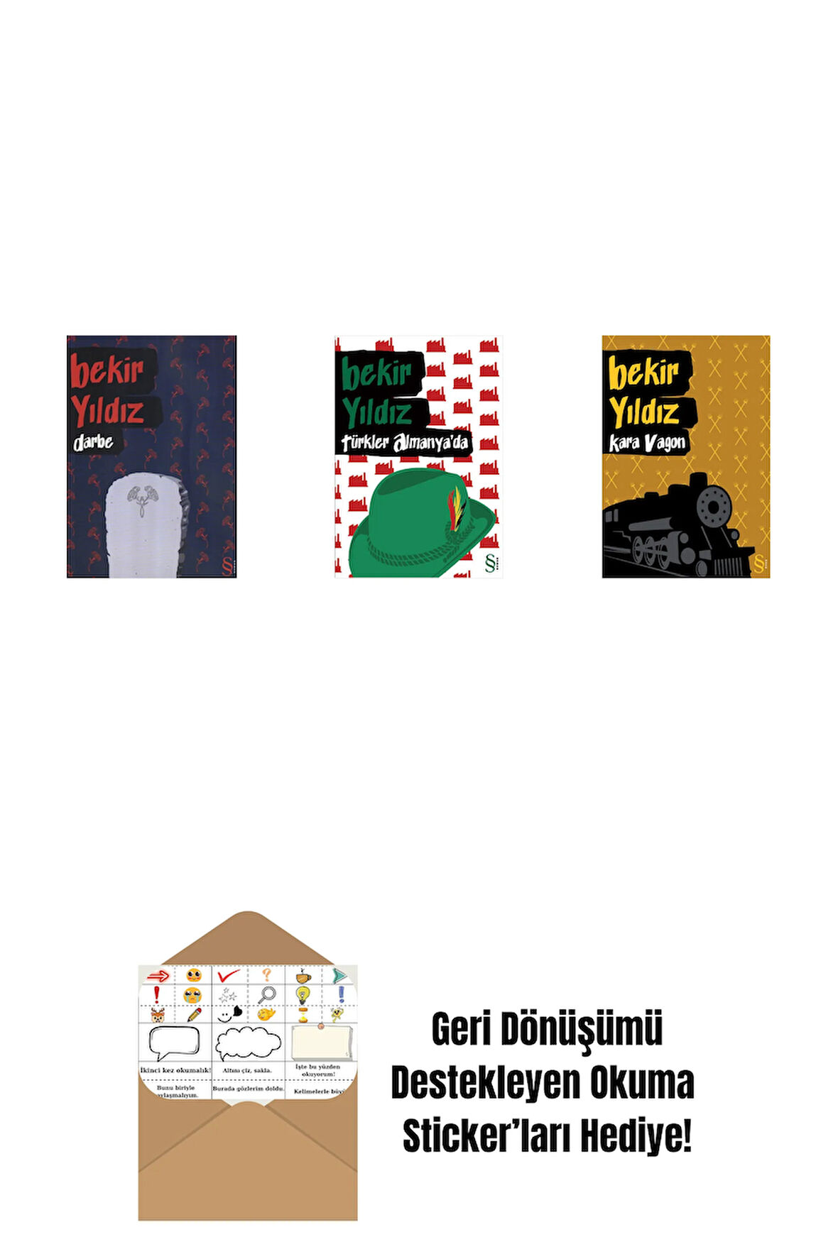 Darbe + Türkler Almanya'da + Kara Vagon + Okuma Sticker'ları