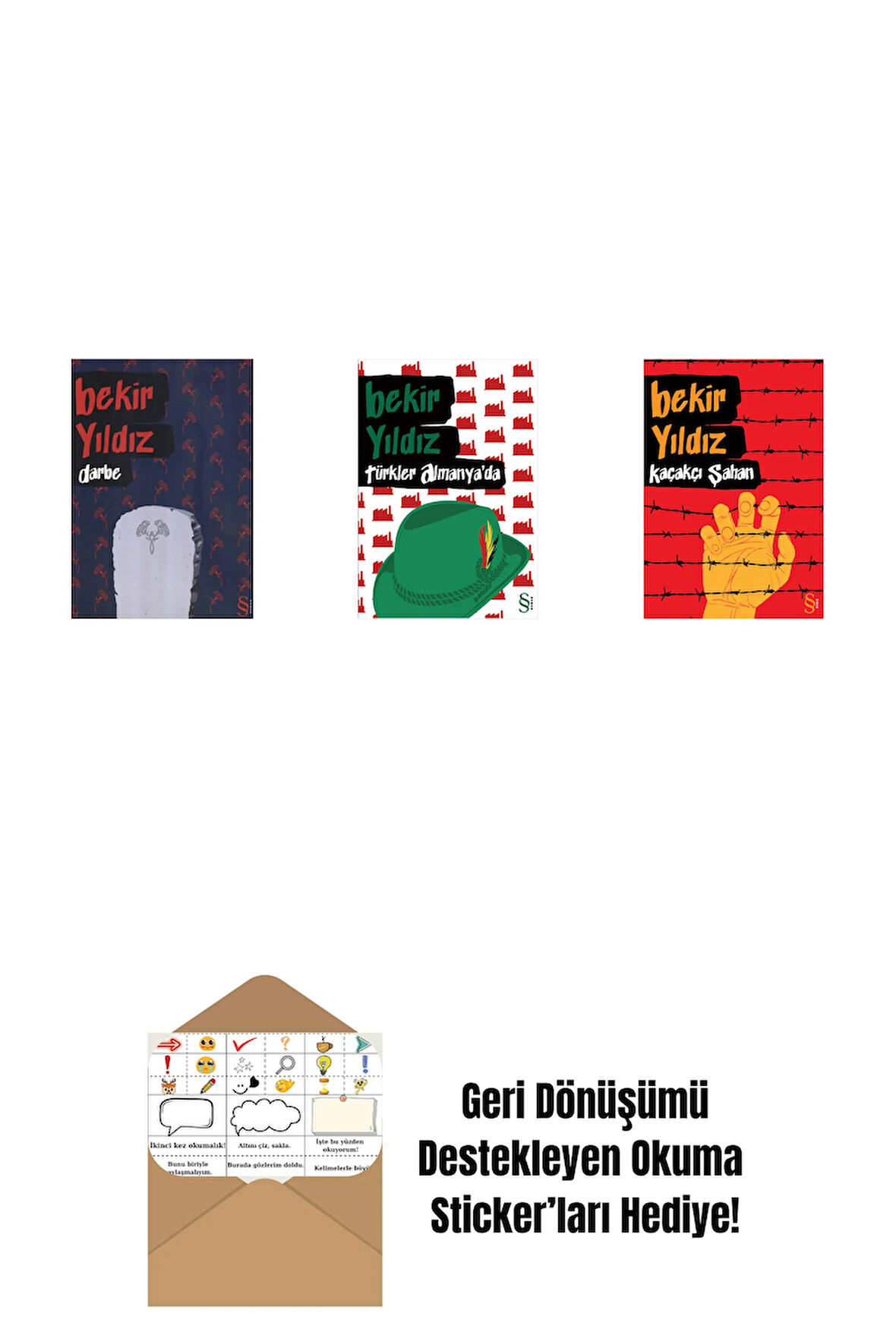 Darbe + Türkler Almanya'da + Kaçakçı Şahan + Okuma Sticker'ları