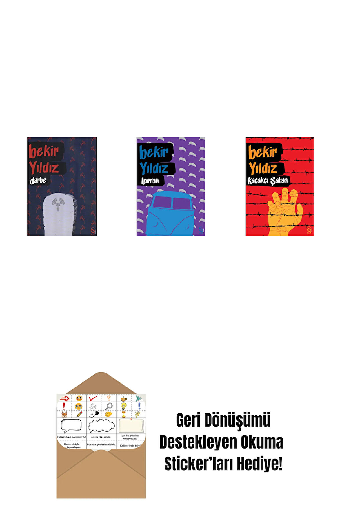 Darbe + Harran + Kaçakçı Şahan + Okuma Sticker'ları