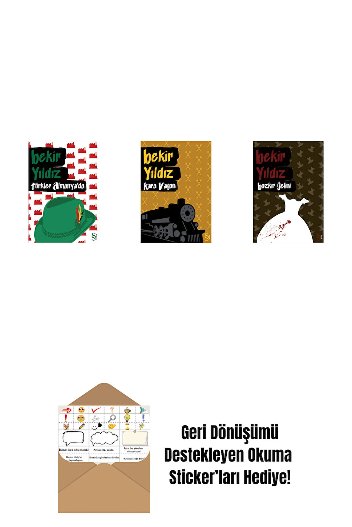 Türkler Almanya'da + Kara Vagon + Bozkır Gelini + Okuma Sticker'ları