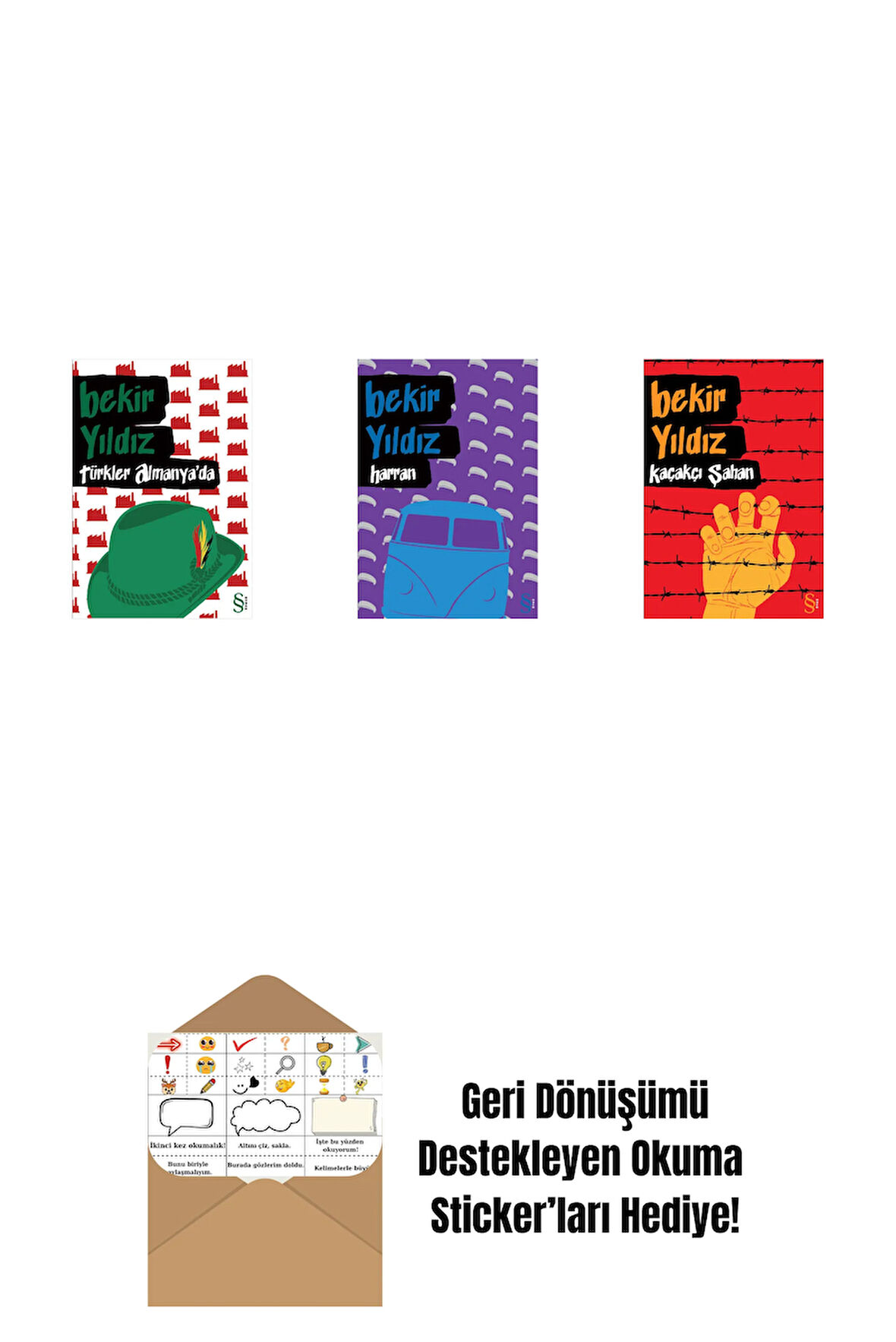 Türkler Almanya'da + Harran + Kaçakçı Şahan + Okuma Sticker'ları