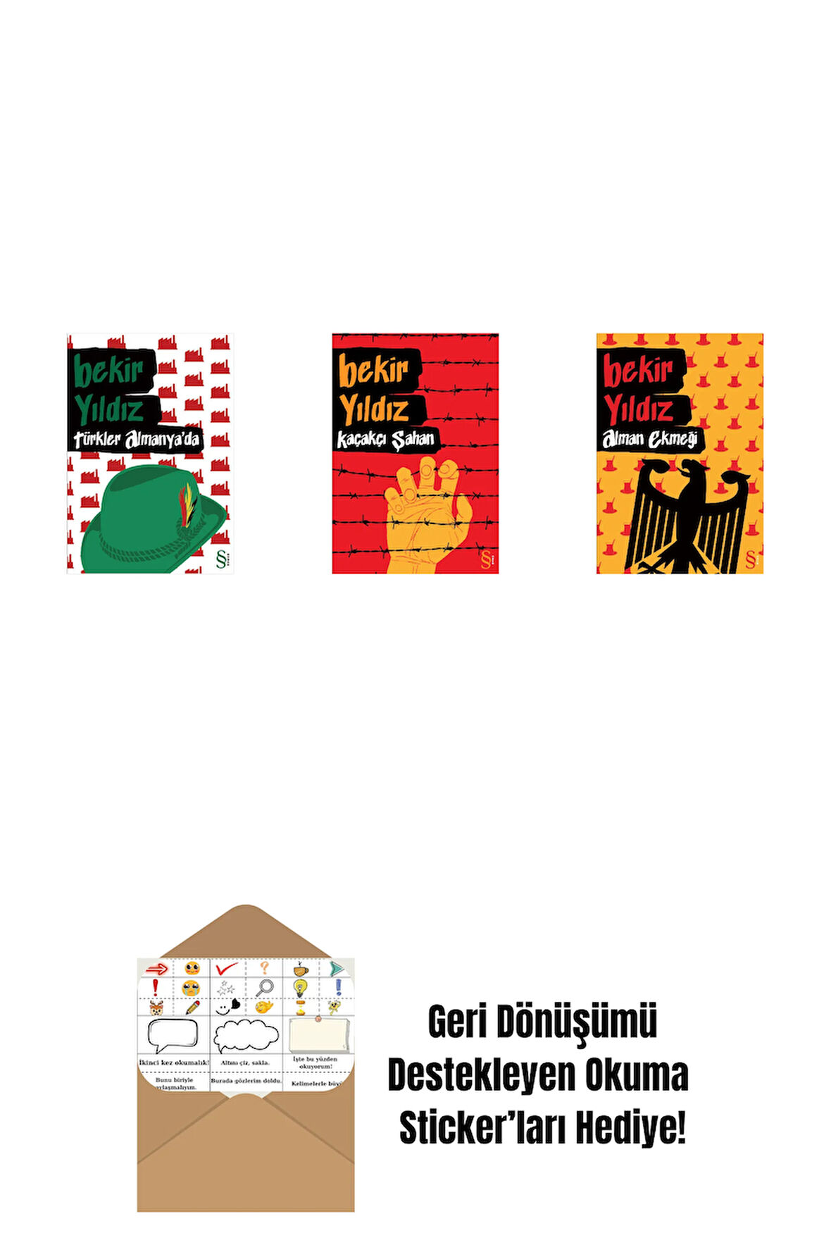Türkler Almanya'da + Kaçakçı Şahan + Alman Ekmeği + Okuma Sticker'ları