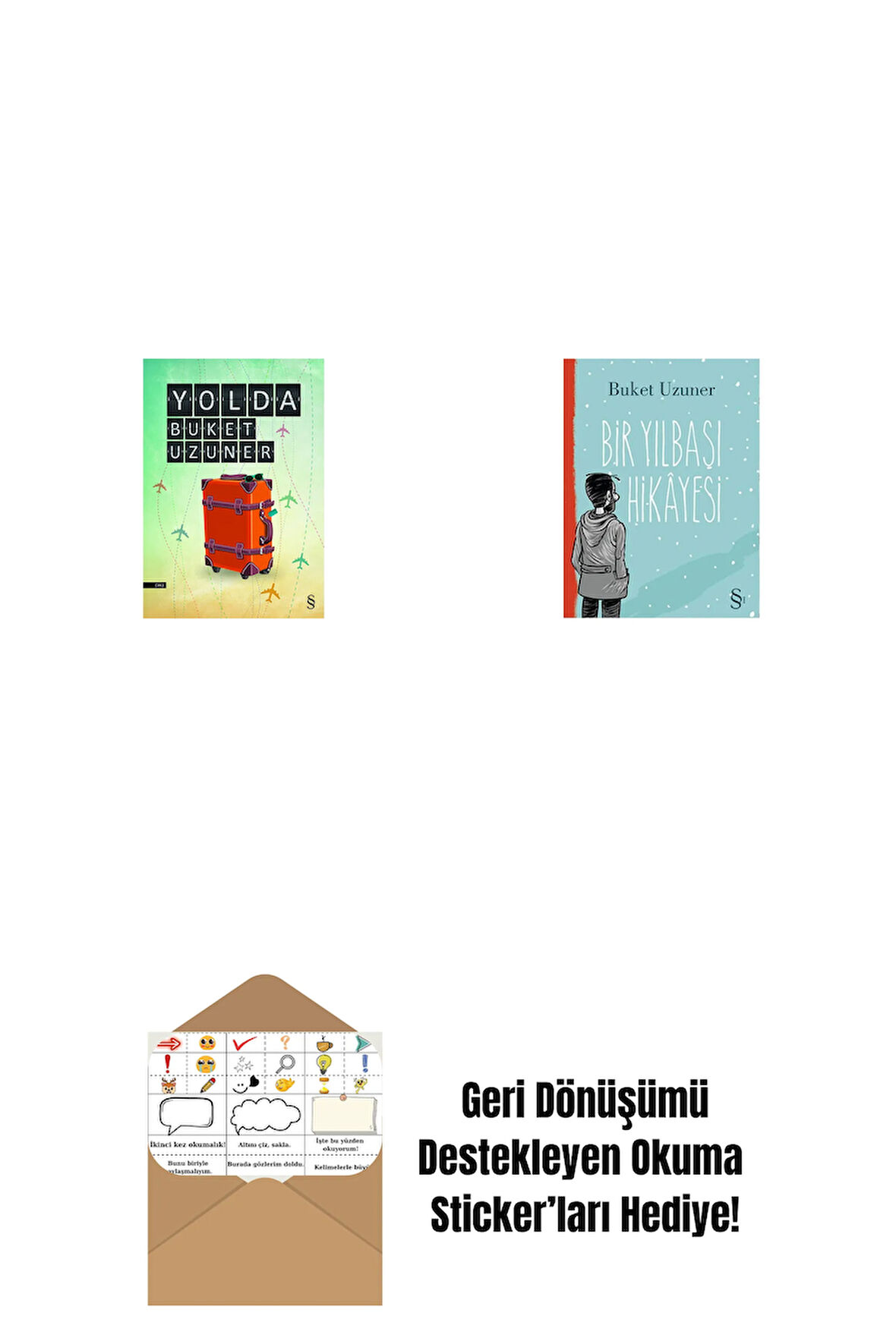 Yolda + Bir Yılbaşı Hikâyesi + Okuma Sticker'ları