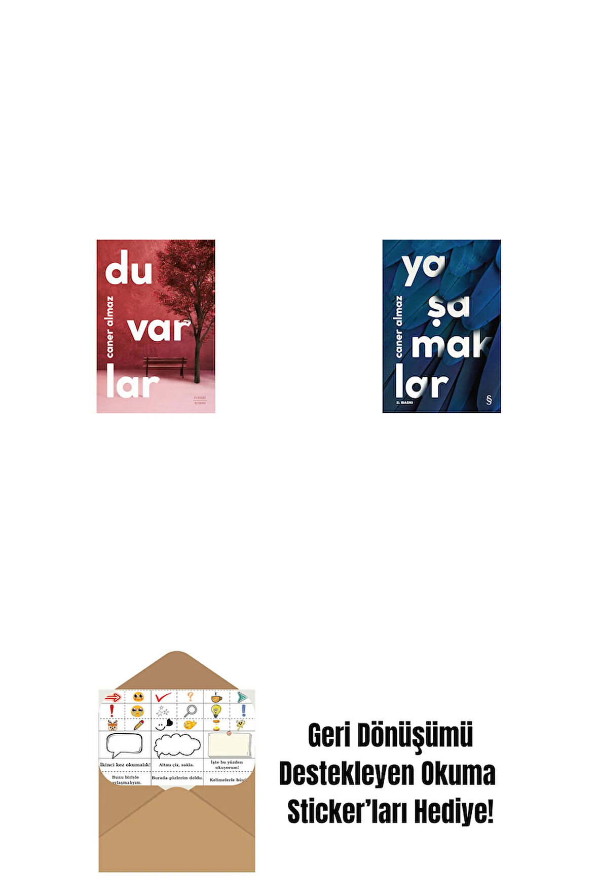 Duvarlar + Yaşamaklar + Okuma Sticker'ları