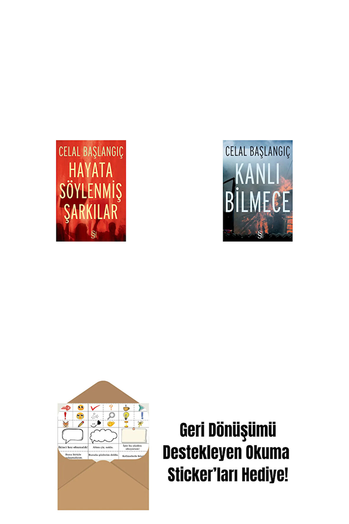 Hayata Söylenmiş Şarkılar + Kanlı Bilmece + Okuma Sticker'ları