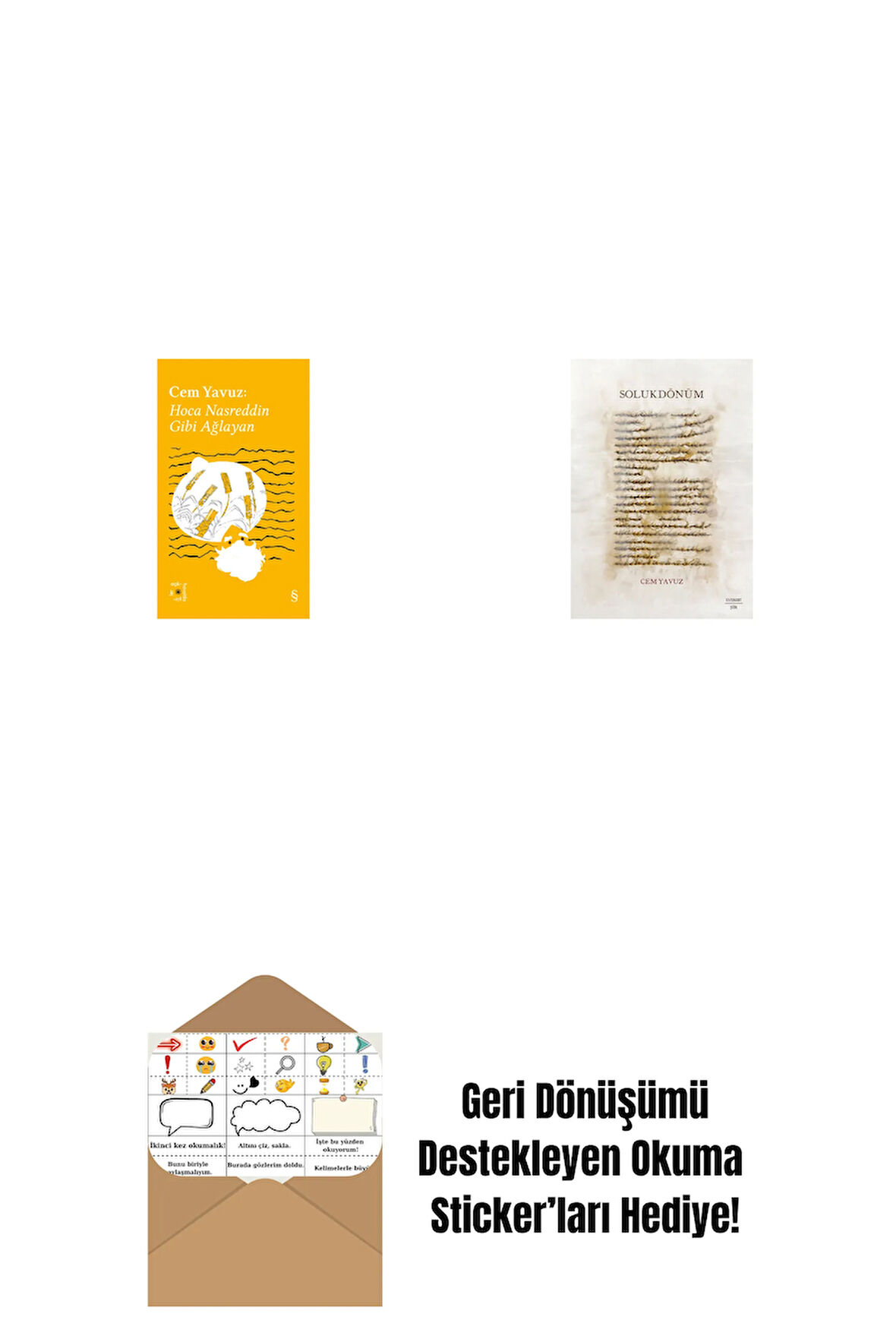 Everest Açıkhava 38 - Hoca Nasreddin Gibi Ağlayan + Solukdönüm + Okuma Sticker'ları