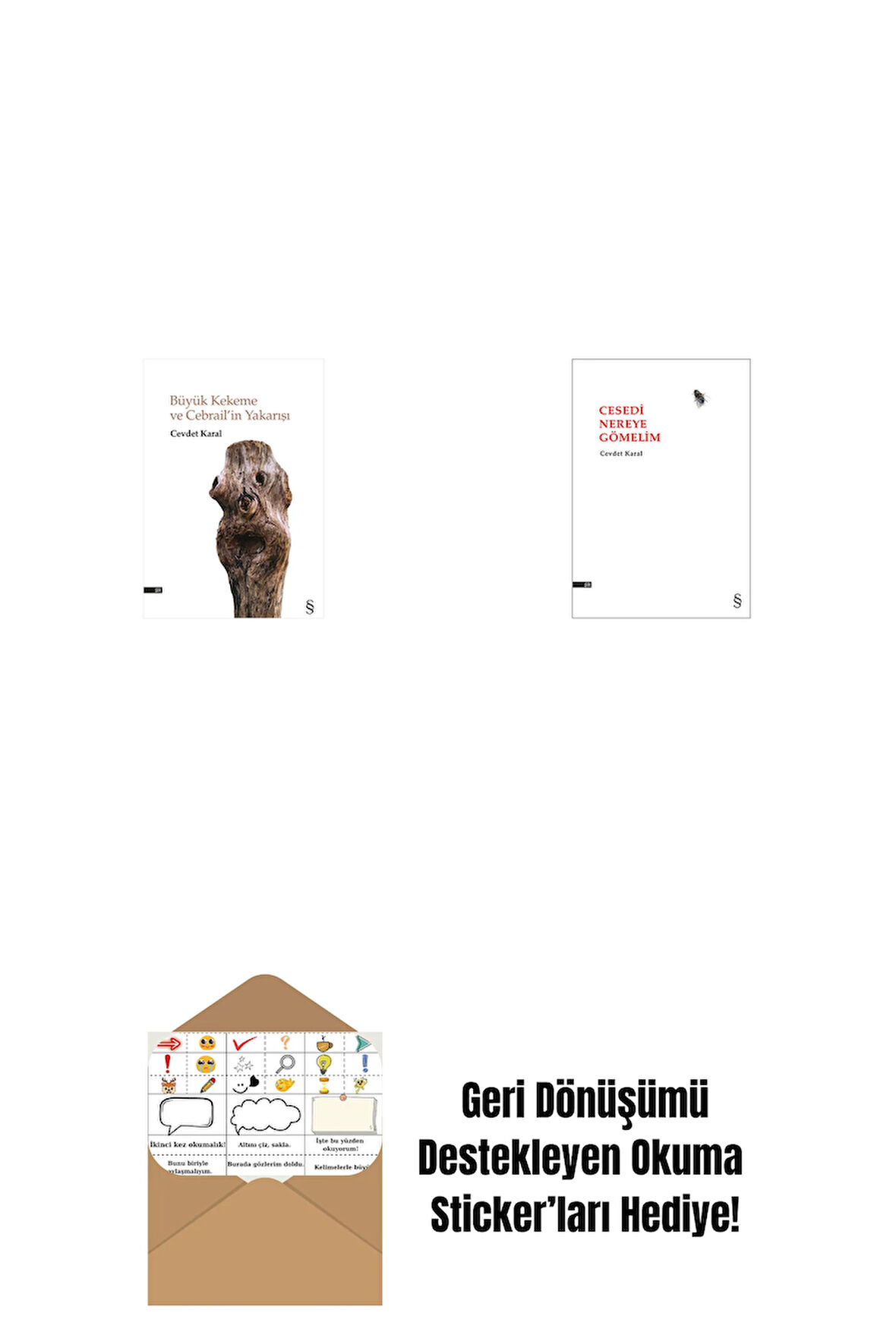 Büyük Kekeme ve Cebrail’in Yakarışı + Cesedi Nereye Gömelim + Okuma Sticker'ları