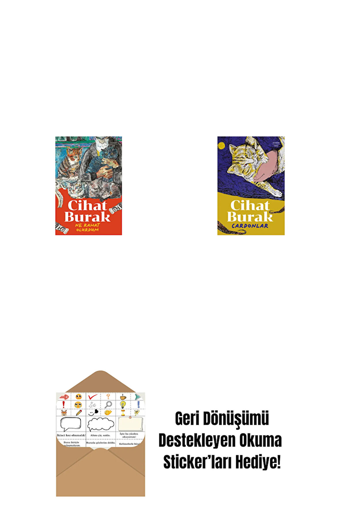 Ne Rahat Olurdum + Cardonlar + Okuma Sticker'ları
