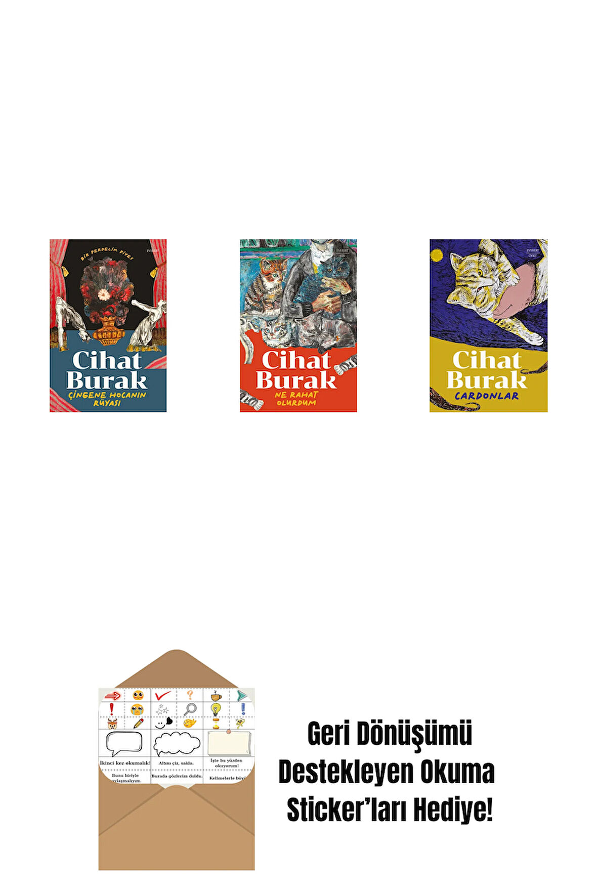 Çingene Hocanın Rüyası + Ne Rahat Olurdum + Cardonlar + Okuma Sticker'ları