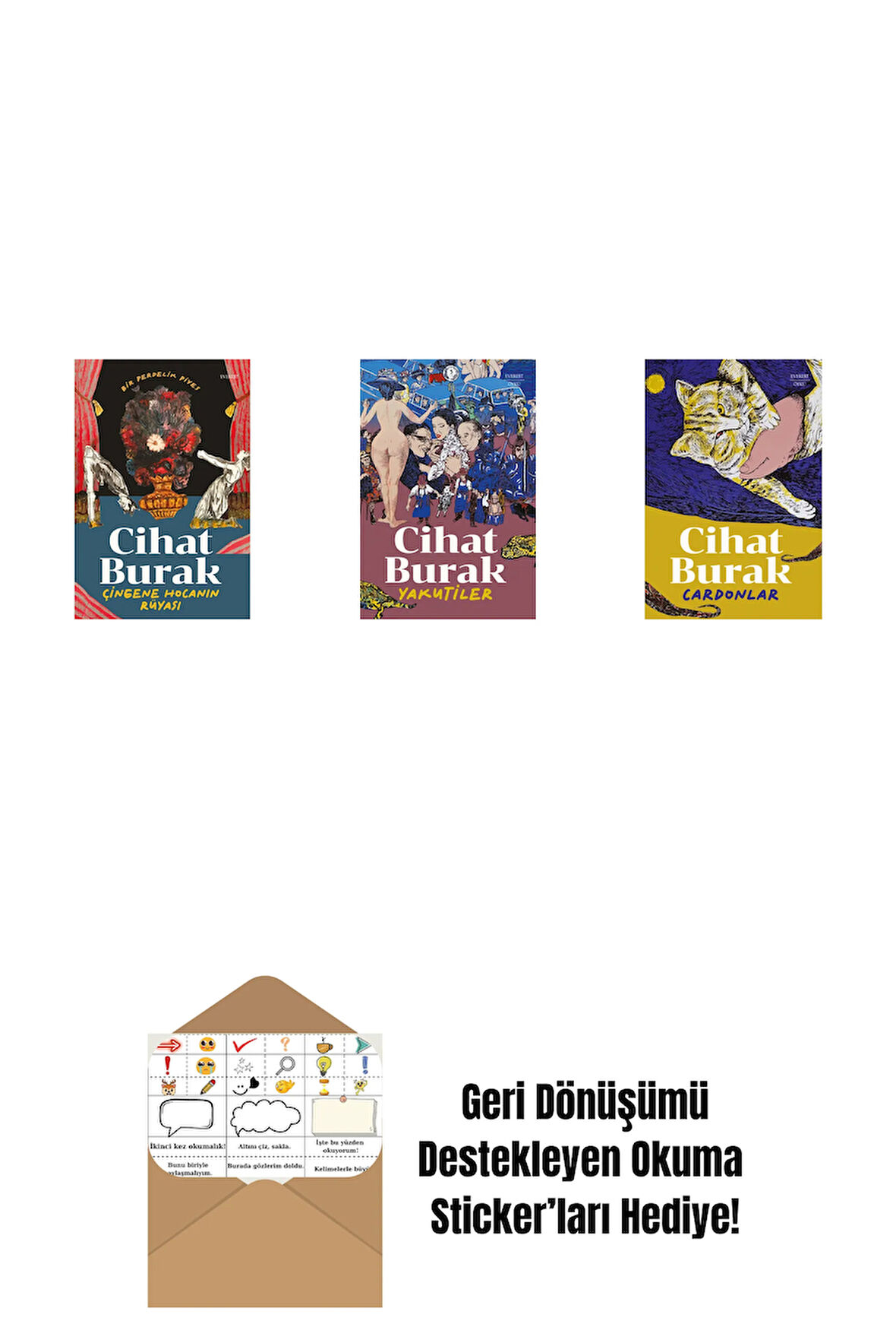 Çingene Hocanın Rüyası + Yakutiler + Cardonlar + Okuma Sticker'ları