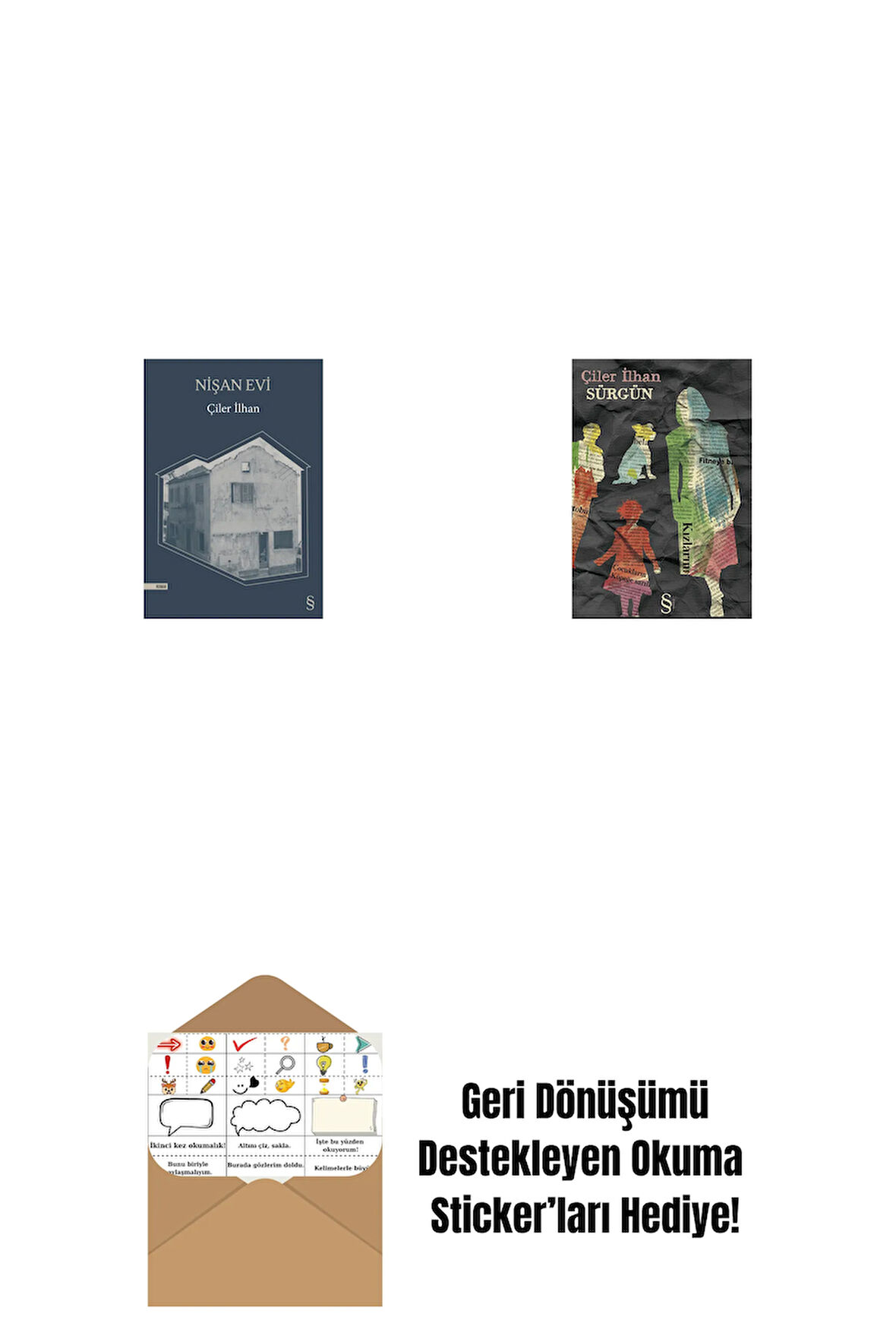 Nişan Evi + Sürgün + Okuma Sticker'ları