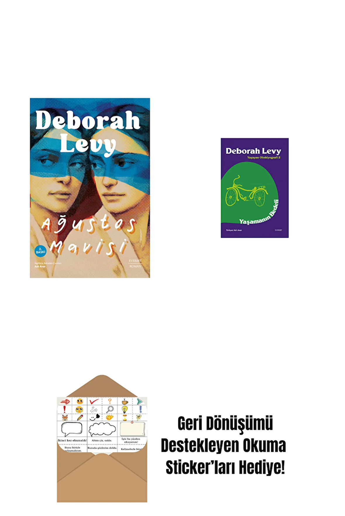 Edebiyat Hayatımı Nasıl Kurtardı + Gerçeklik Açlığı: Bir Manifesto + Okuma Sticker'ları