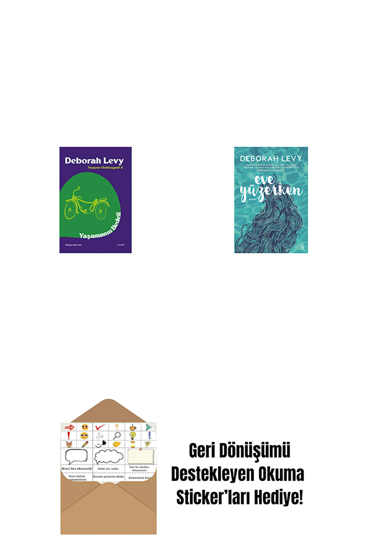 Yaşamanın Bedeli + Siyah Votka + Okuma Sticker'ları