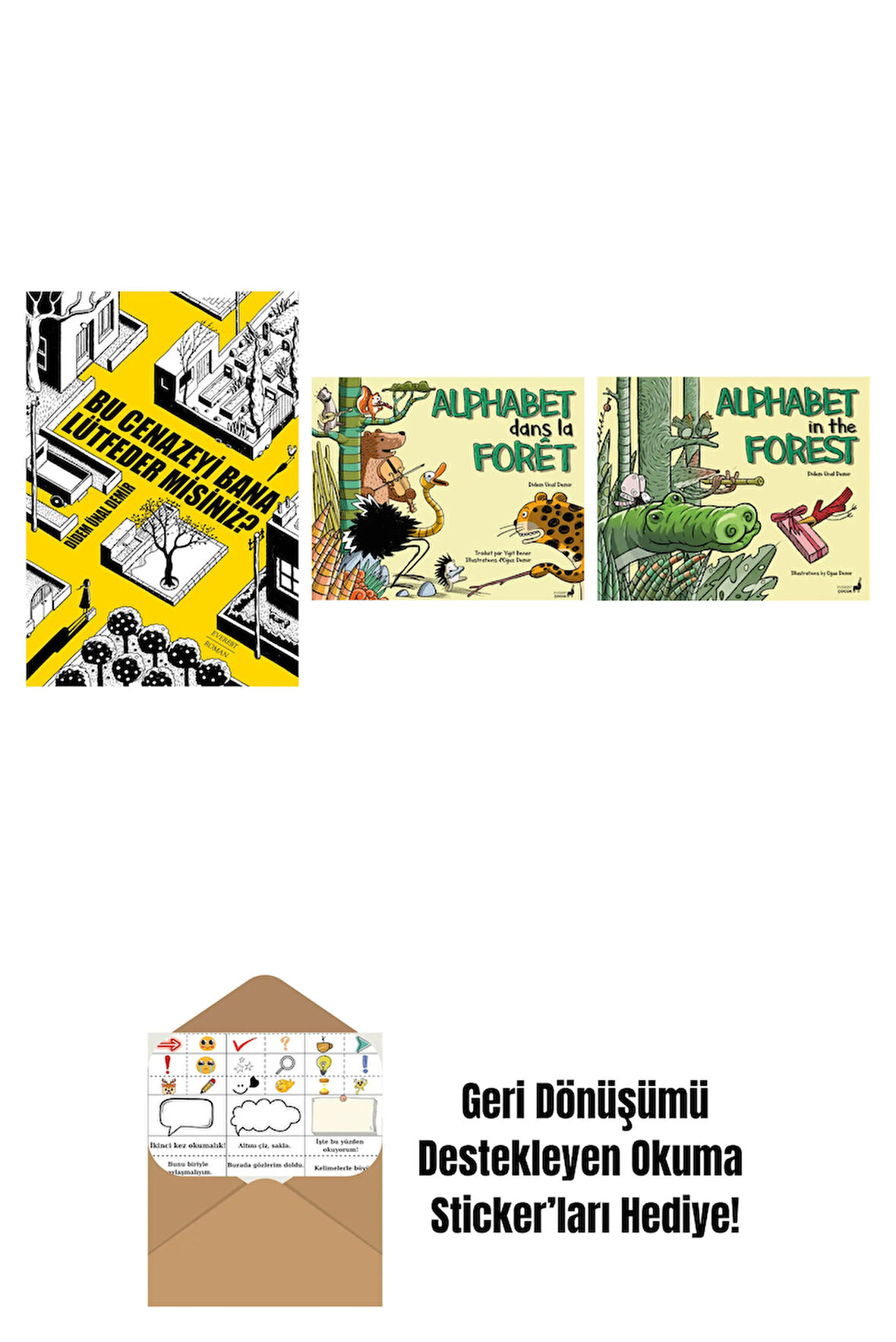 Bu Cenazeyi Bana Lütfeder misiniz? + Alphabet dans la Forêt + Alphabet in the Forest + Okuma Sticker'ları