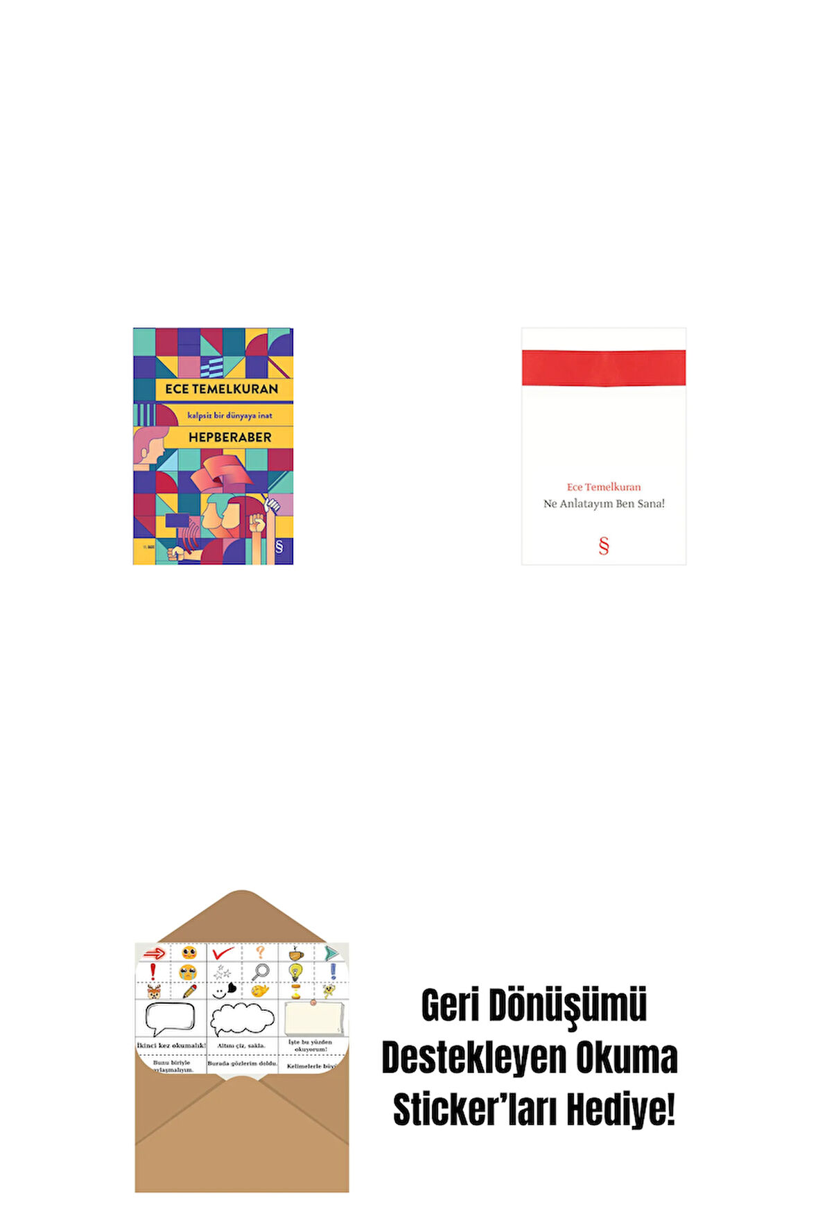 Hepberaber + Ne Anlatayım Ben Sana! + Okuma Sticker'ları
