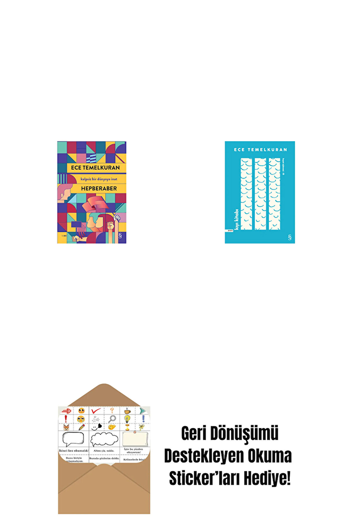 Hepberaber + Kıyı Kitabı + Okuma Sticker'ları