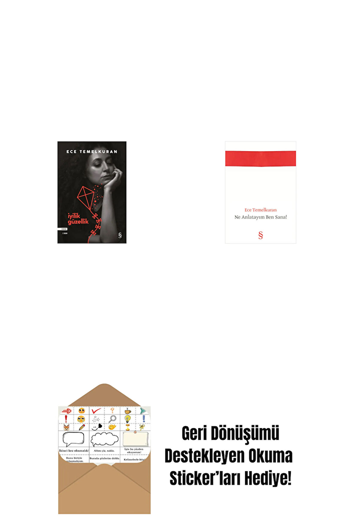 İyilik Güzellik + Ne Anlatayım Ben Sana! + Okuma Sticker'ları
