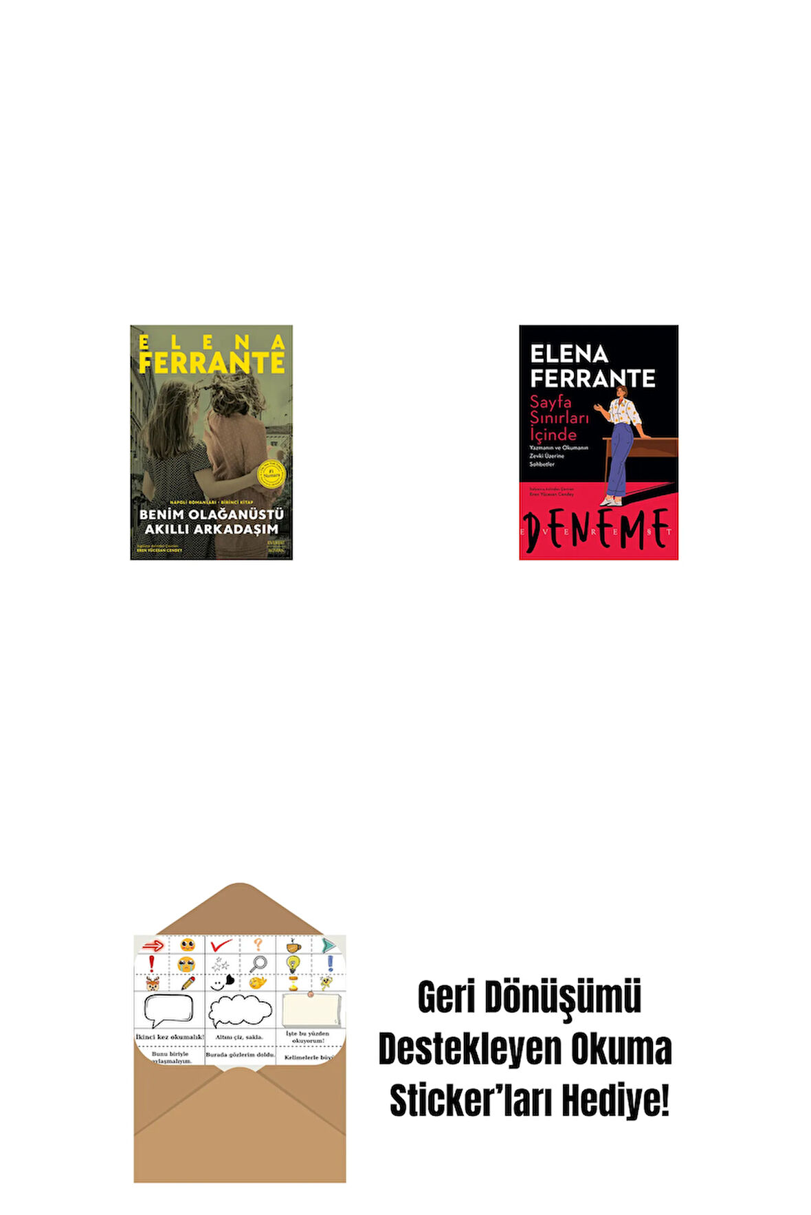 Benim Olağanüstü Akıllı Arkadaşım (Ciltli) + Sayfa Sınırları İçinde + Okuma Sticker'ları