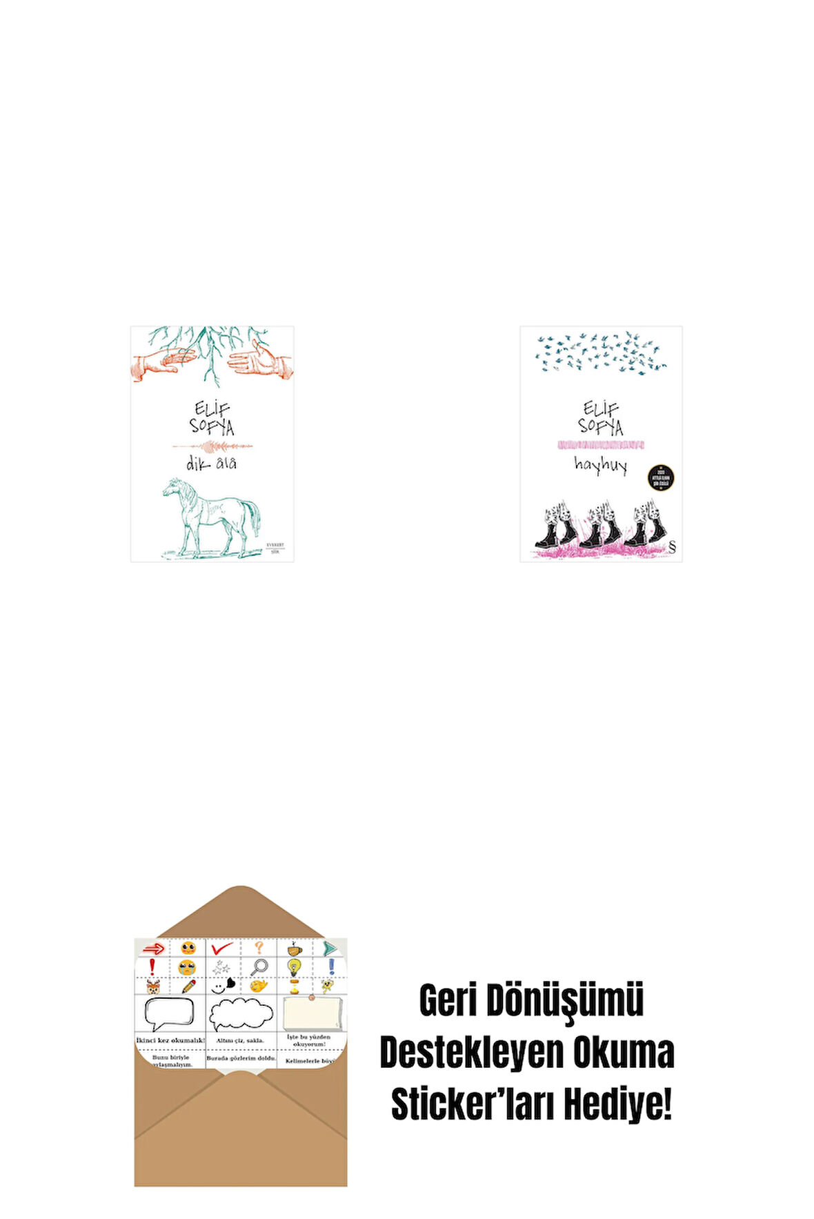 Dik Âlâ + Hayhuy + Okuma Sticker'ları