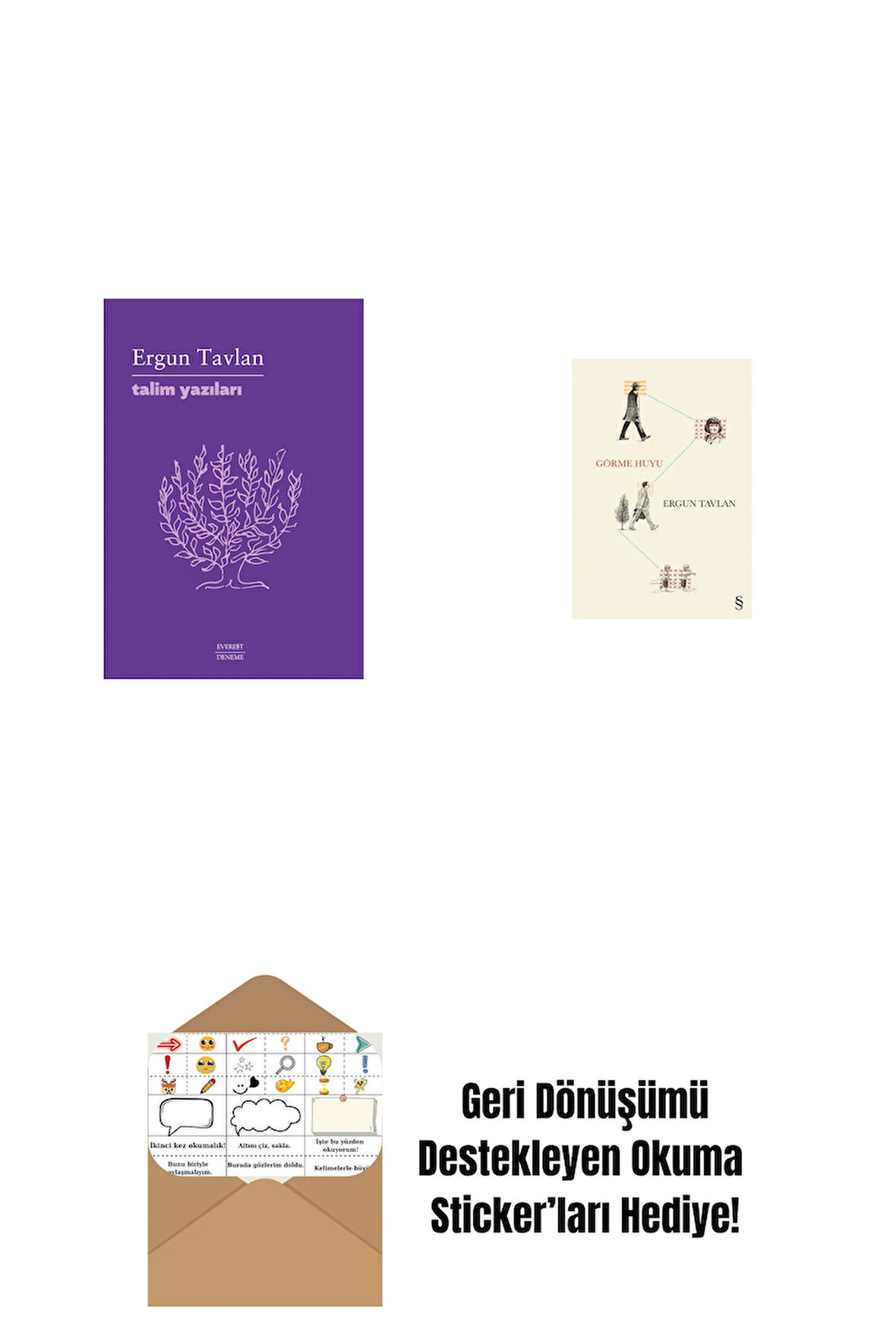 Talim Yazıları + Görme Huyu + Okuma Sticker'ları