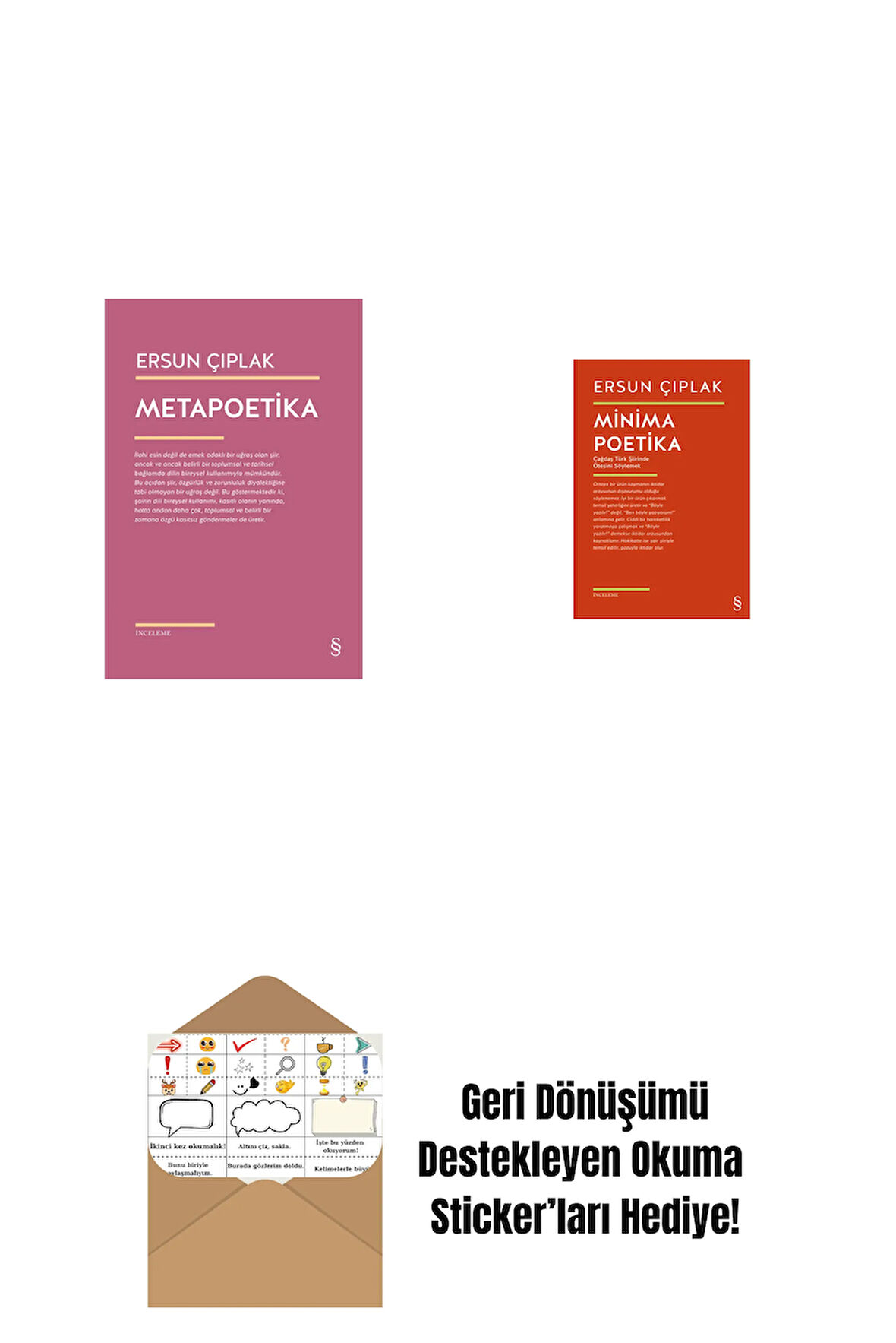 Metapoetika + Minima Poetika + Okuma Sticker'ları