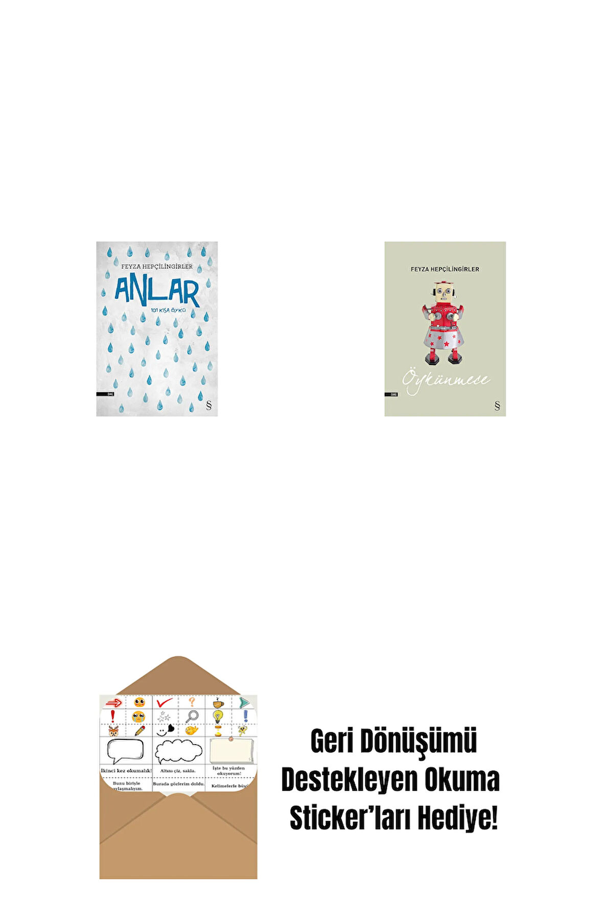 Anlar + Öykünmece + Okuma Sticker'ları