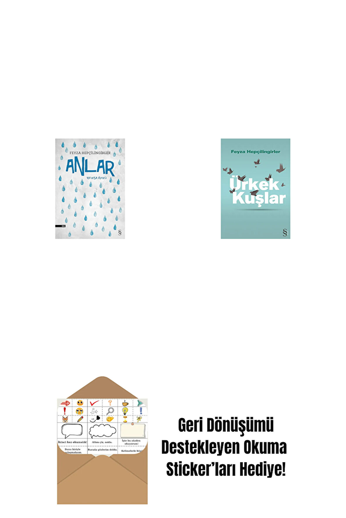 Anlar + Ürkek Kuşlar + Okuma Sticker'ları