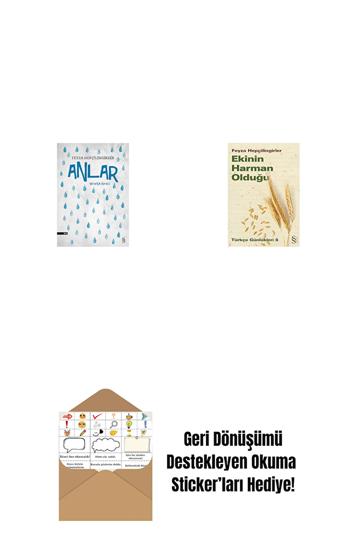 Anlar + Ekinin Harman Olduğu + Okuma Sticker'ları