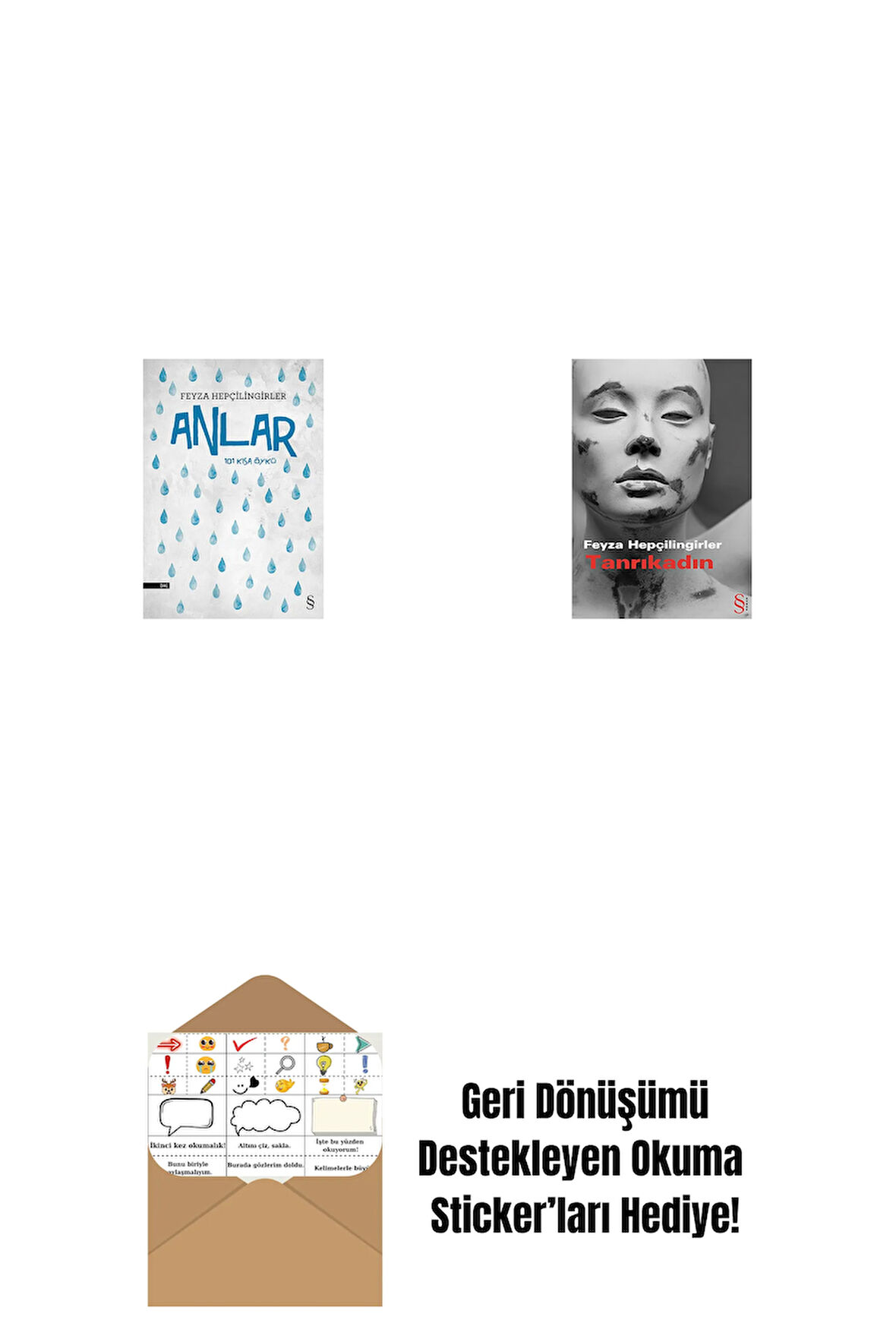 Anlar + Tanrıkadın + Okuma Sticker'ları