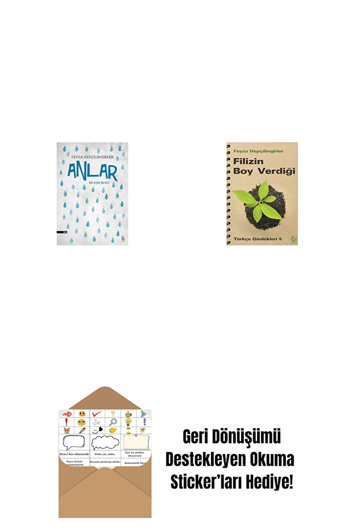 Anlar + Filizin Boy Verdiği + Okuma Sticker'ları
