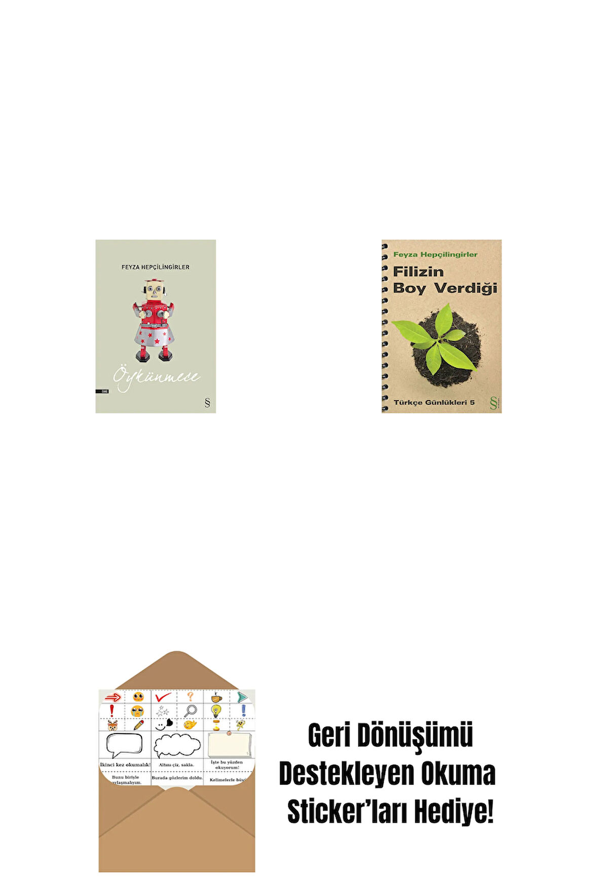 Öykünmece + Filizin Boy Verdiği + Okuma Sticker'ları