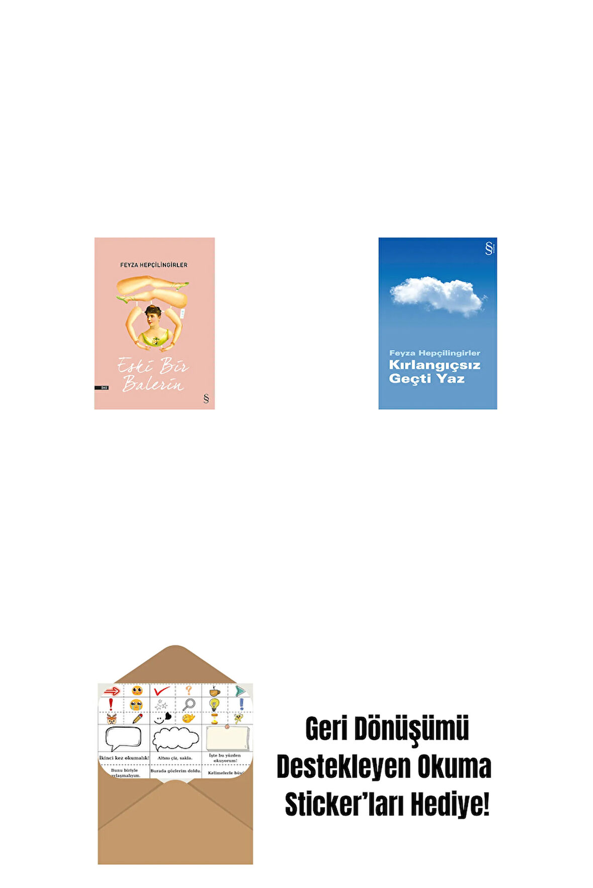 Eski Bir Balerin + Kırlangıçsız Geçti Yaz + Okuma Sticker'ları