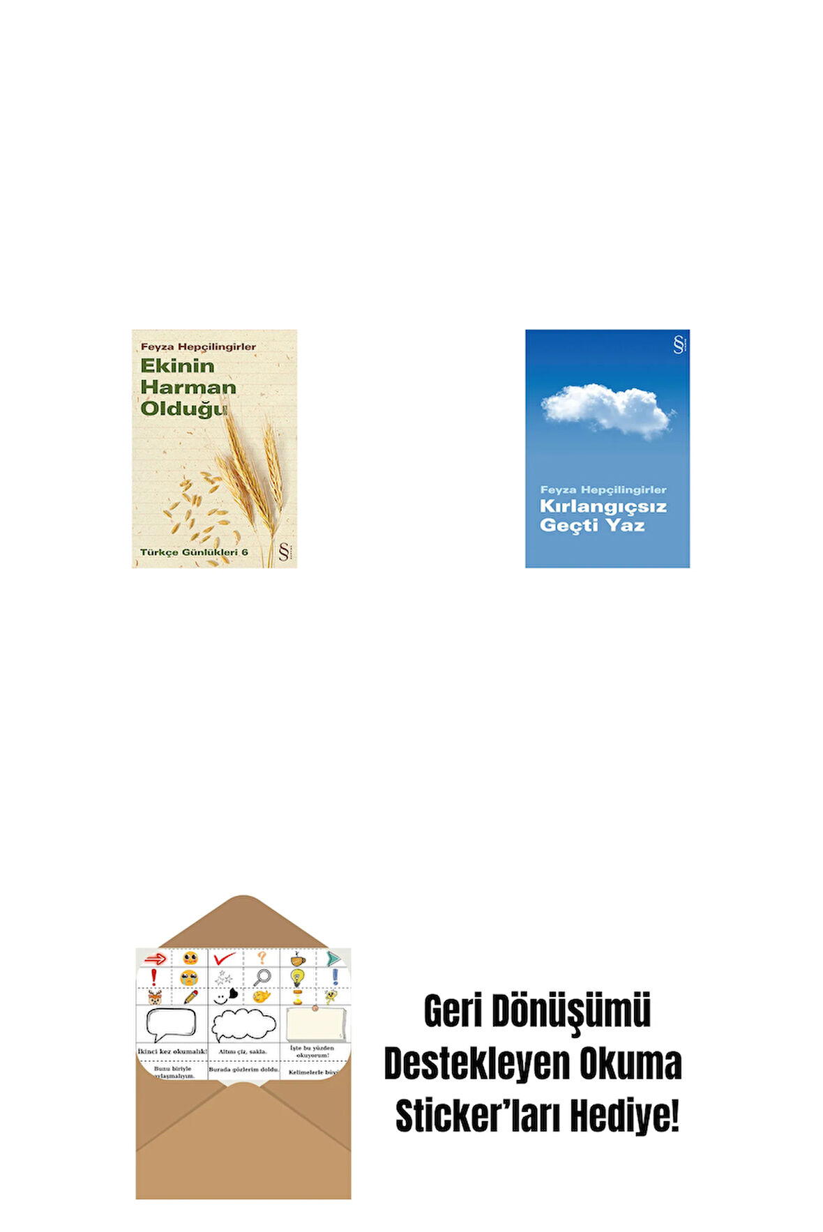 Ekinin Harman Olduğu + Kırlangıçsız Geçti Yaz + Okuma Sticker'ları