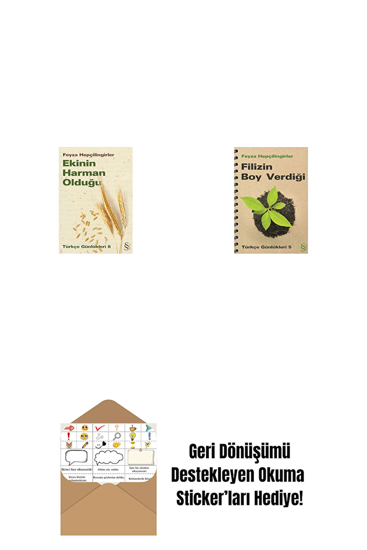 Ekinin Harman Olduğu + Filizin Boy Verdiği + Okuma Sticker'ları