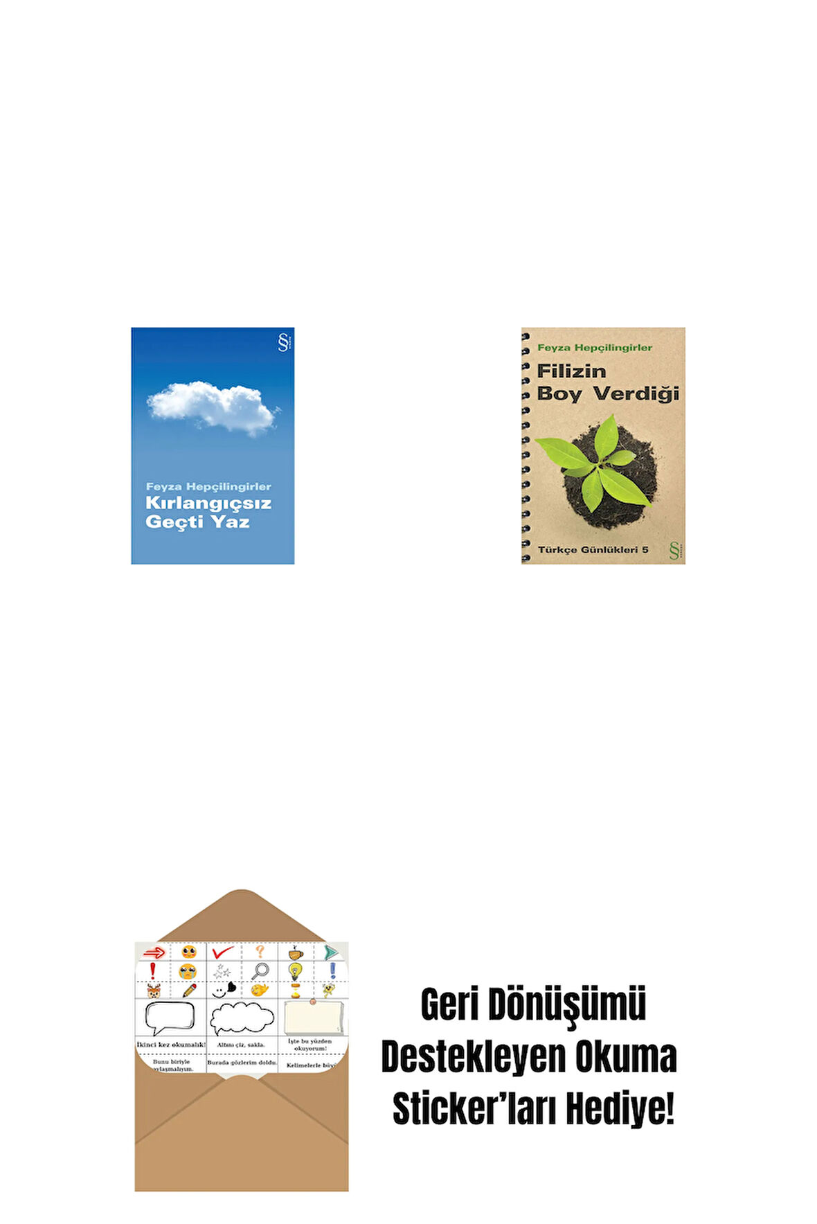 Kırlangıçsız Geçti Yaz + Filizin Boy Verdiği + Okuma Sticker'ları
