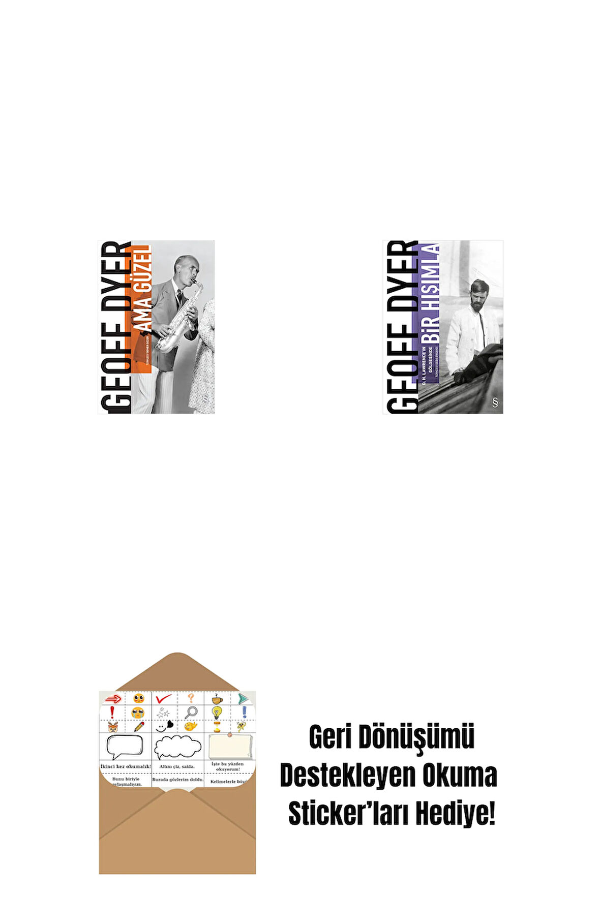 Ama Güzel + Bir Hışımla + Okuma Sticker'ları