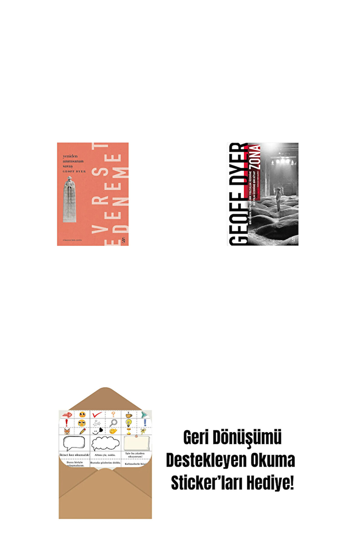 Yeniden Anımsanan Savaş + Zona + Okuma Sticker'ları