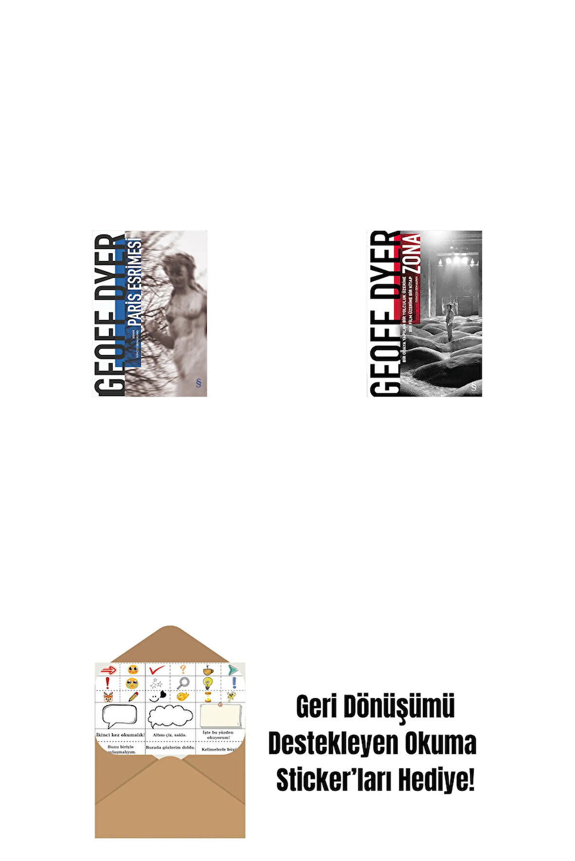 Paris Esrimesi + Zona + Okuma Sticker'ları