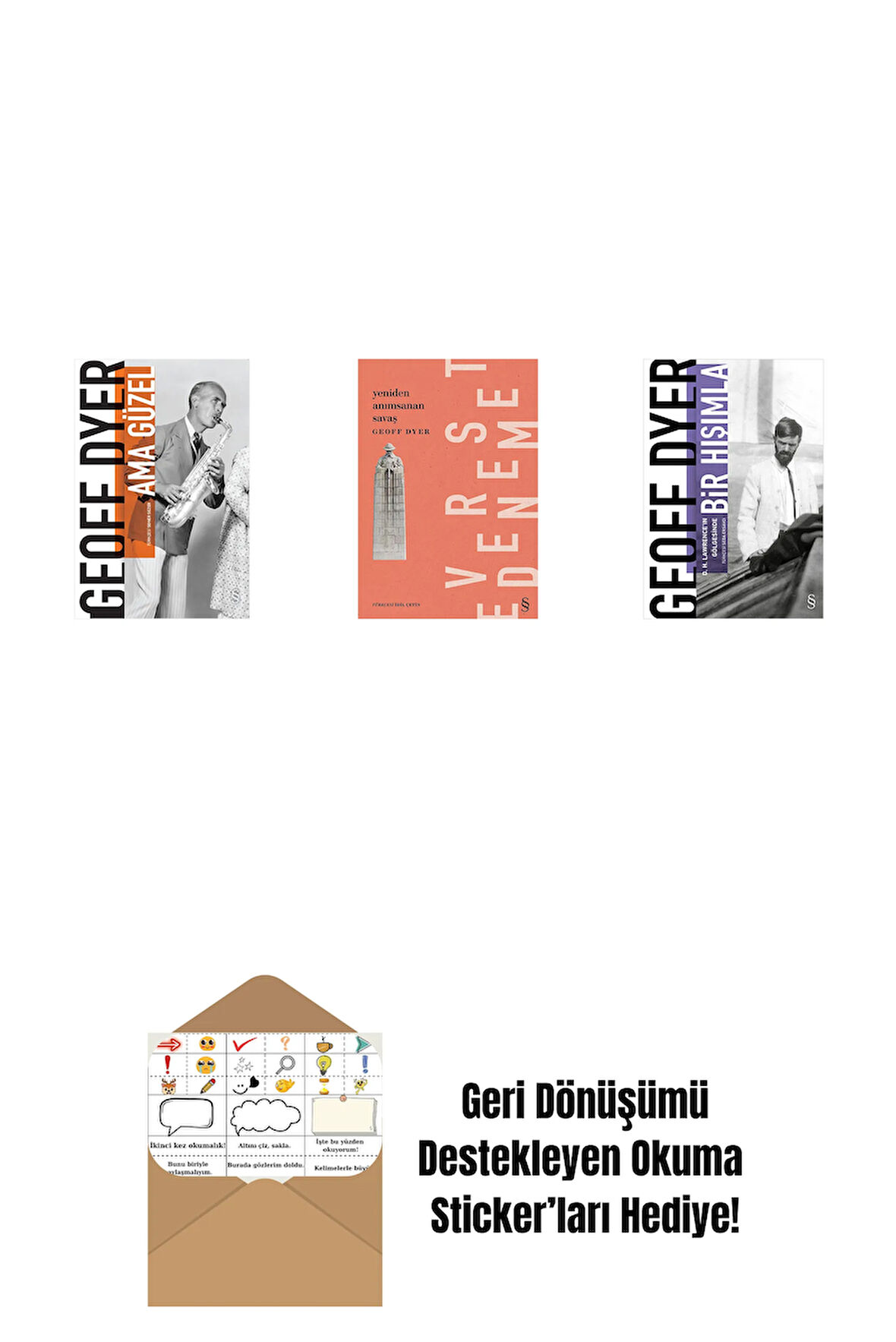 Ama Güzel + Yeniden Anımsanan Savaş + Bir Hışımla + Okuma Sticker'ları