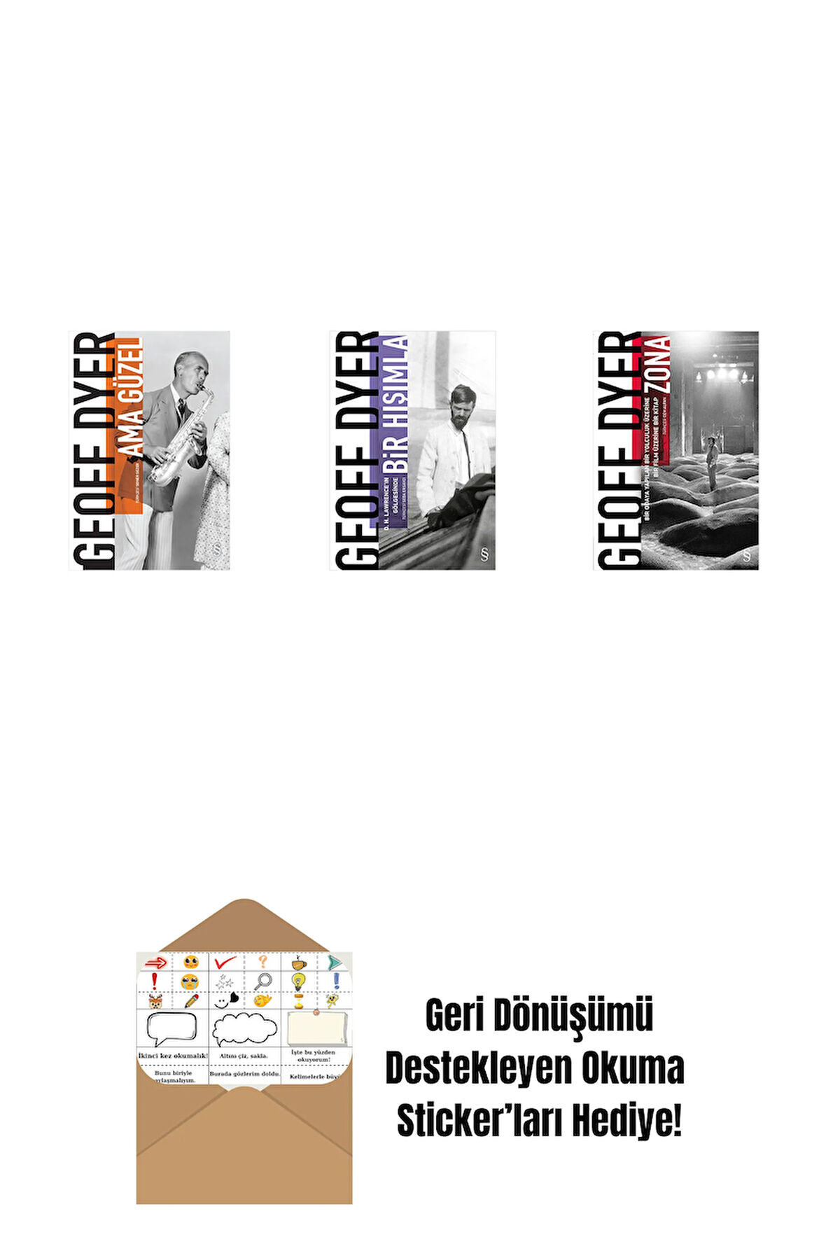 Ama Güzel + Bir Hışımla + Zona + Okuma Sticker'ları