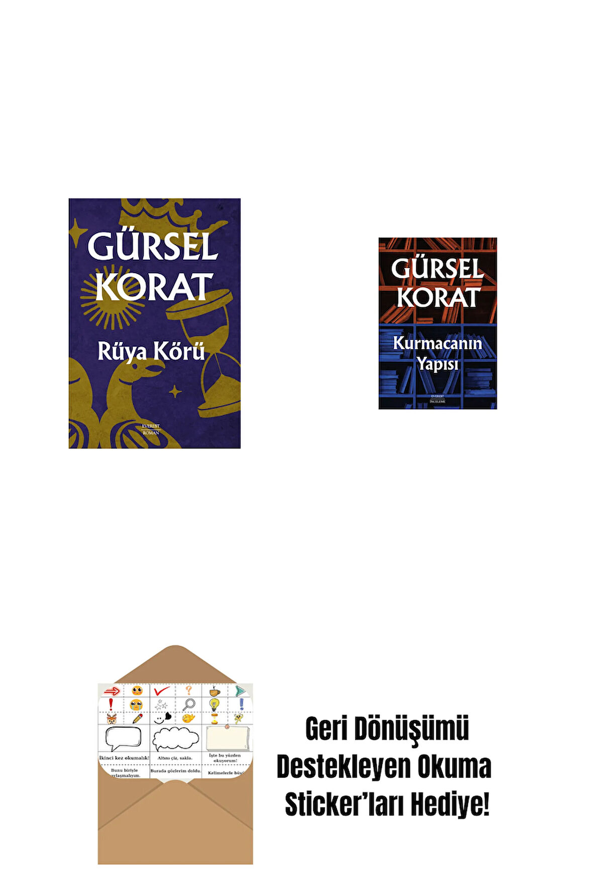 Rüya Körü + Kurmacanın Yapısı + Okuma Sticker'ları