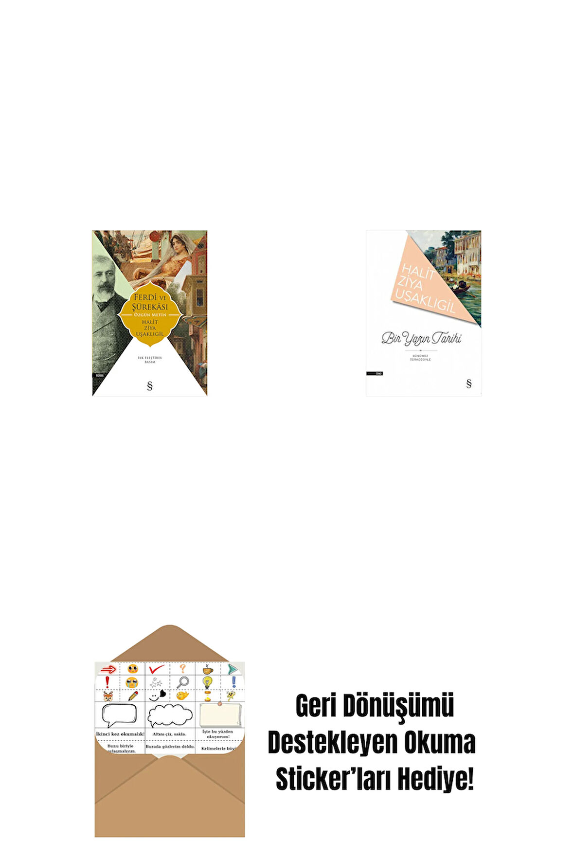Ferdi ve Şürekası + Bir Yazın Tarihi + Okuma Sticker'ları