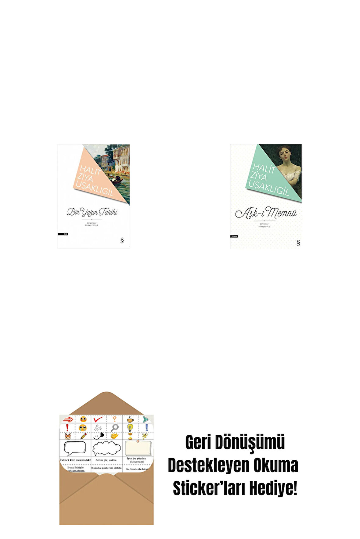 Bir Yazın Tarihi + Aşk-ı Memnu + Okuma Sticker'ları